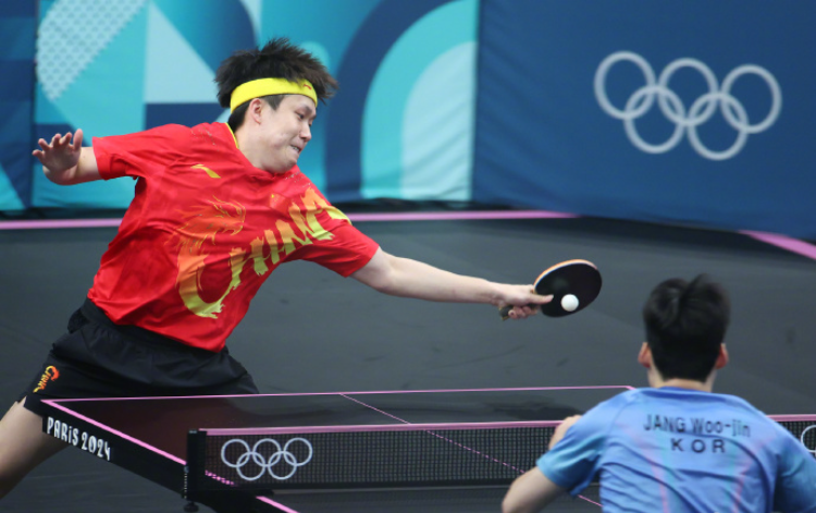 韩国队完胜中国队,马龙扛起全队 韩国队完胜中国队,马龙扛起全队